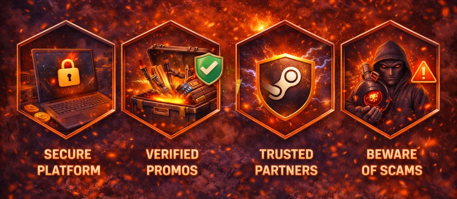 Are Hellcase codes legal and safe to use?